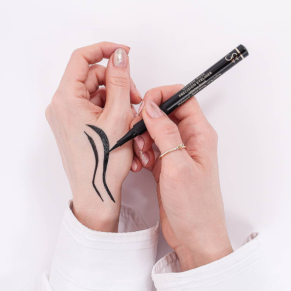 Precision Liner - Eyeliner líquido tipo rotulador negro waterproof