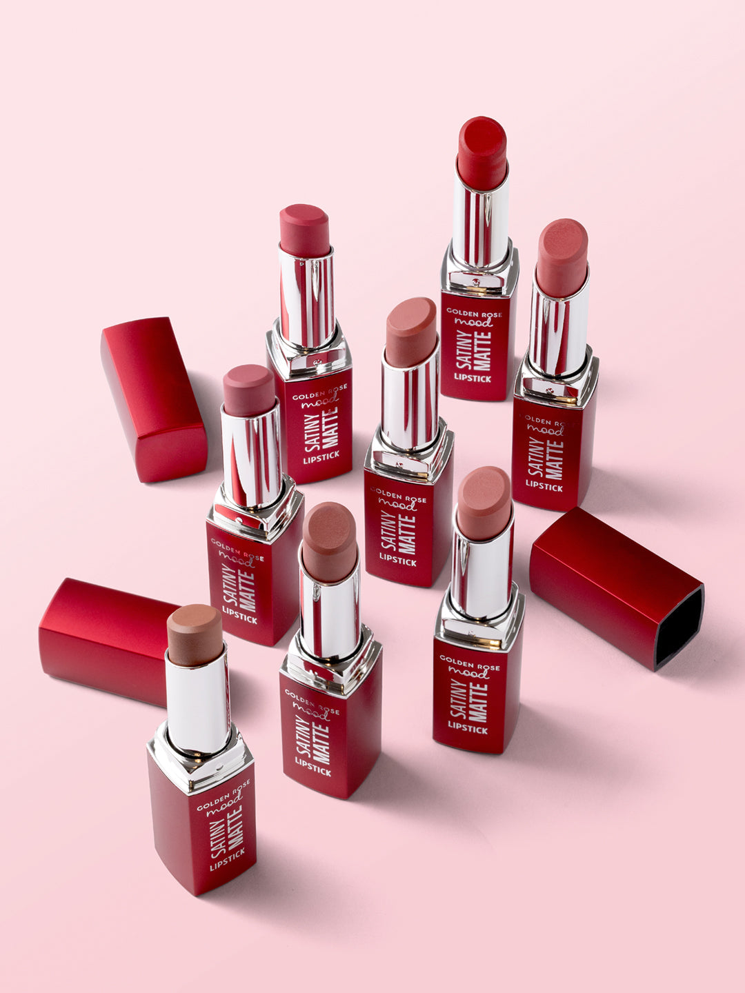 Mood Satiny Matte Lipstick - Barra de labios mate satinada