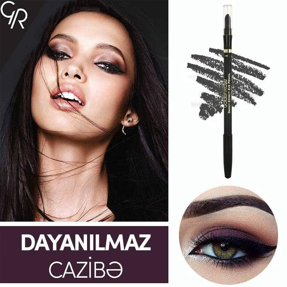 Smoky Effect Eye Pencil - Lápiz de ojos efecto ahumado