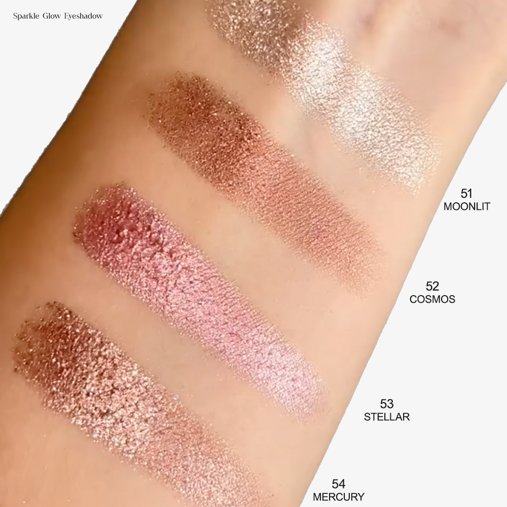 Sparkle Glow Eyeshadow -  Sombra de ojos glow con brillo