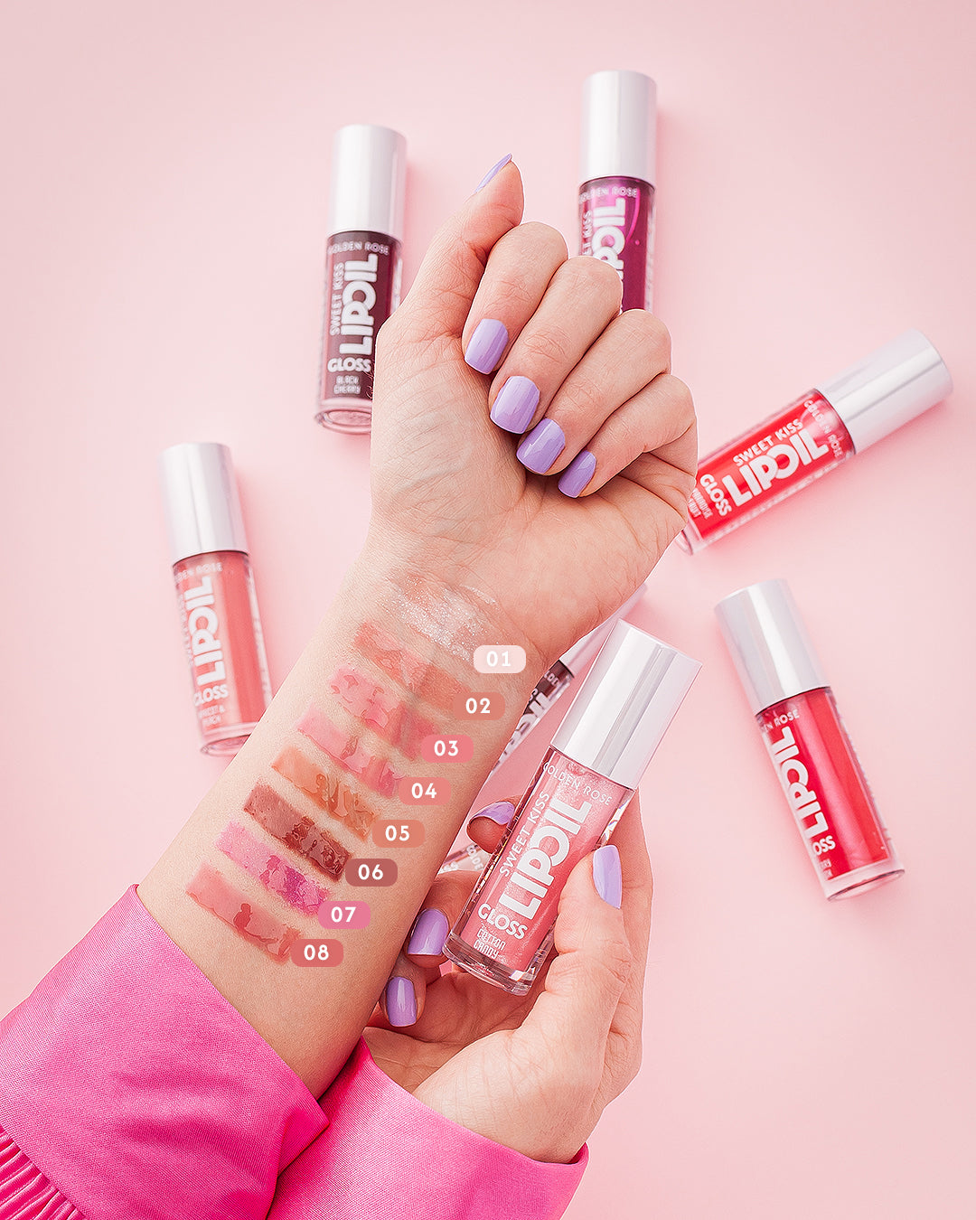 Sweet Kiss Lip Oil Gloss - Brillo de labios nutritivo