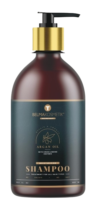 Belma kosmetik-Champú argán mantenimiento,todo tipo de cabellos.500 ml