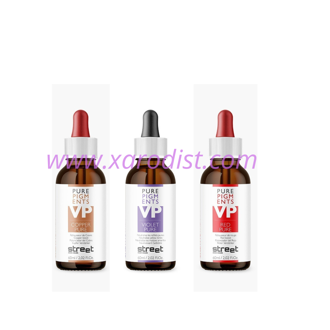 Belma kosmetik- Pack Pure Pigment - Violet Pure-Red pure-Copper pure-60 ml x 3