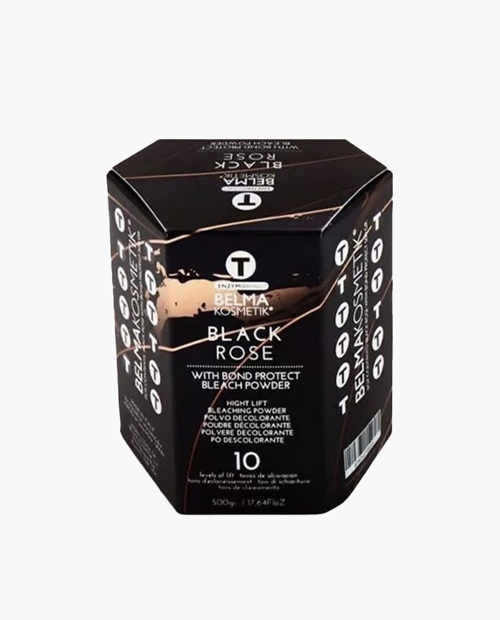 Belma kosmetik- Black rose-polvo decolorante 10 tonos