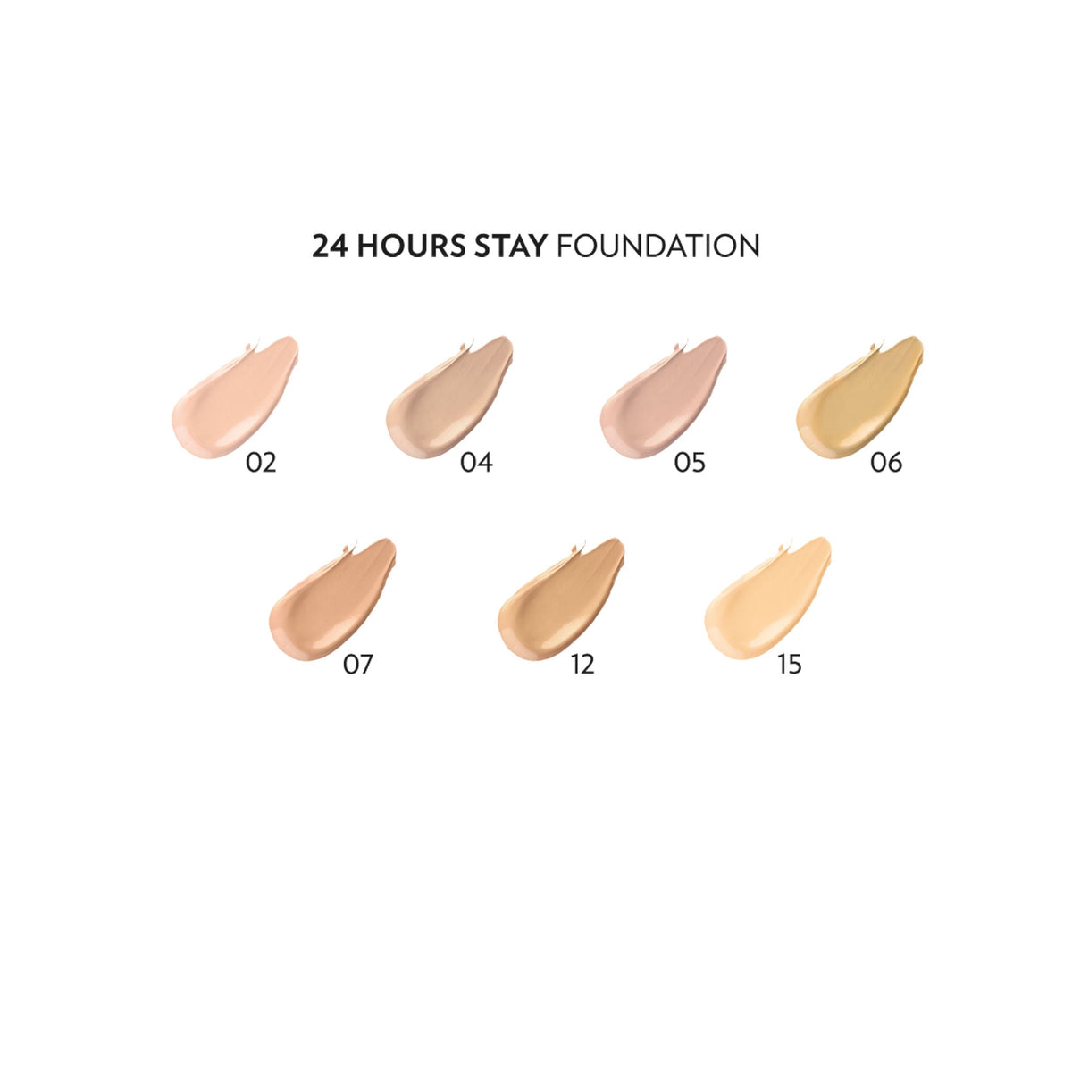 GR Up To 24 Hours Stay Foundation SPF 15 – Base de maquillaje de larga duración y alta cobertura