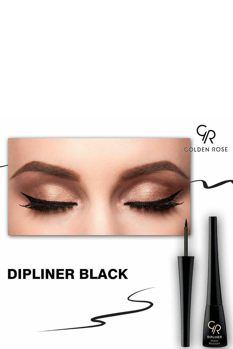 Dipliner - Eyeliner líquido negro de secado rápido