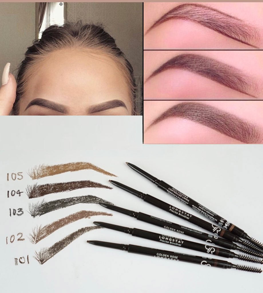 Longstay Precise Browliner – Lápiz retráctil de precisión para cejas.