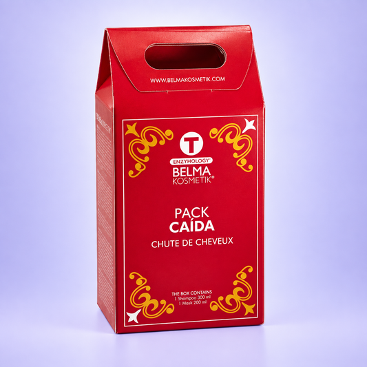 Belma kosmetik- Box stop-caida : Hair care shampoo,xampú caida + Tractament intensiu,stop hair care 1