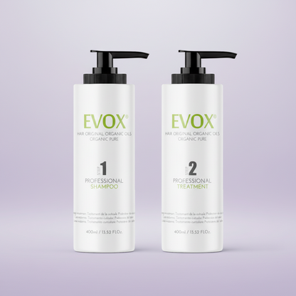 Eiser Labs - Evox Botanical Pure Organic Evoxin© Taninoplasty Hair Straightening Kit, Formaldehyde-Free