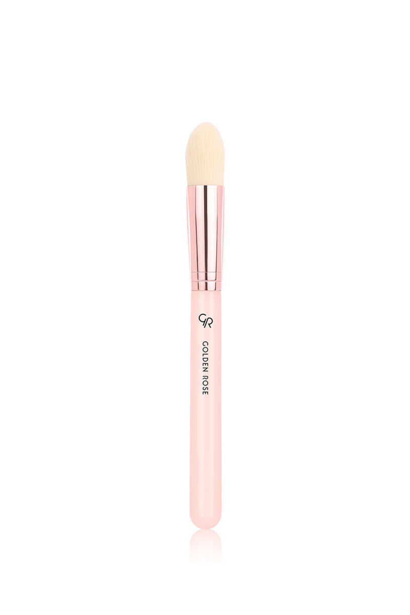 Brocha Facial Cónica  – Precisión y Difuminado - Nude Look Face Tapered Brush