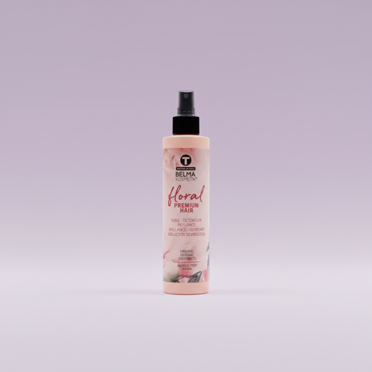 Belma Kosmetik-Floral Detox Spray 100 ml - Premium floral shine, detangling and reconstructing spray - Removes impurities and restores