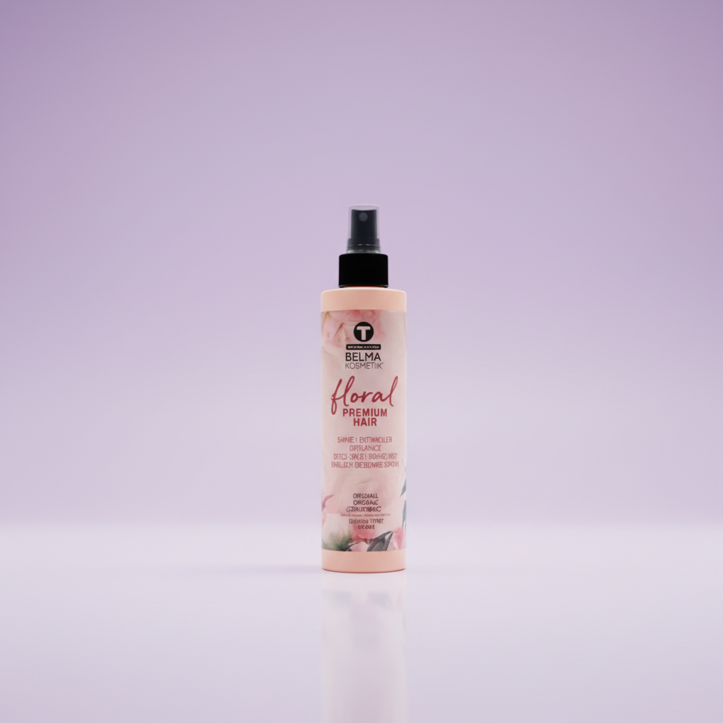 Belma Kosmetik-Floral Detox Spray 100 ml - Premium floral shine, detangling and reconstructing spray - Removes impurities and restores