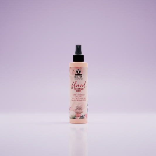Belma Kosmetik-Floral Detox Spray 100 ml - Premium floral shine, detangling and reconstructing spray - Removes impurities and restores