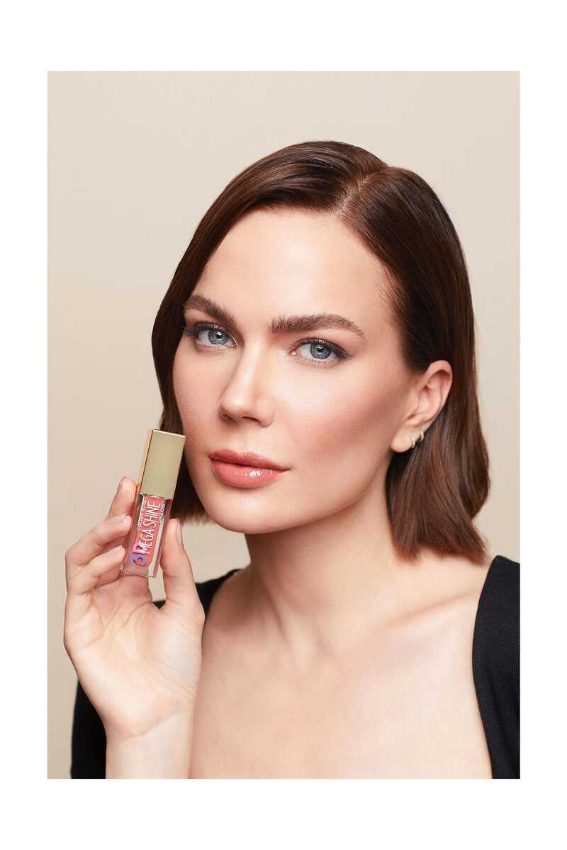 3D Mega Shine Lip Gloss - Brillo de labios efecto glass shine