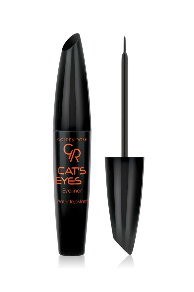 Cat’s Eyes Liner - Eyeliner líquido negro mate waterproof