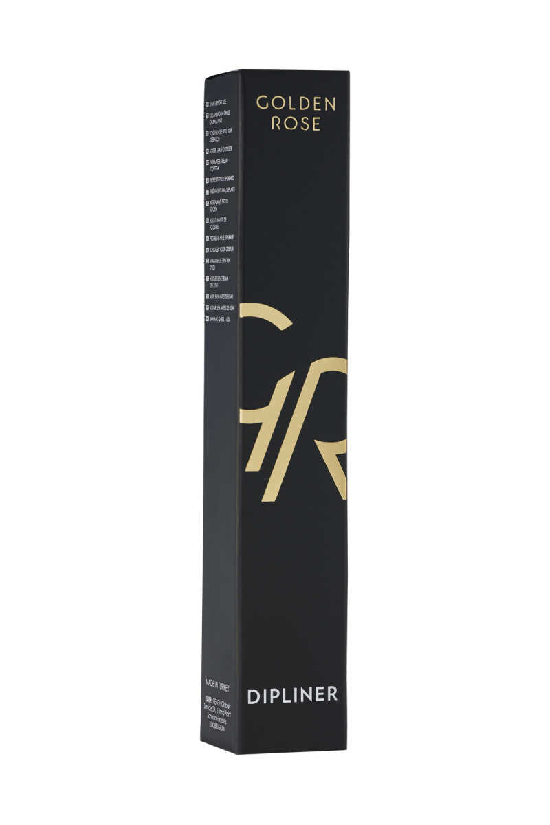 Dipliner - Eyeliner líquido negro de secado rápido