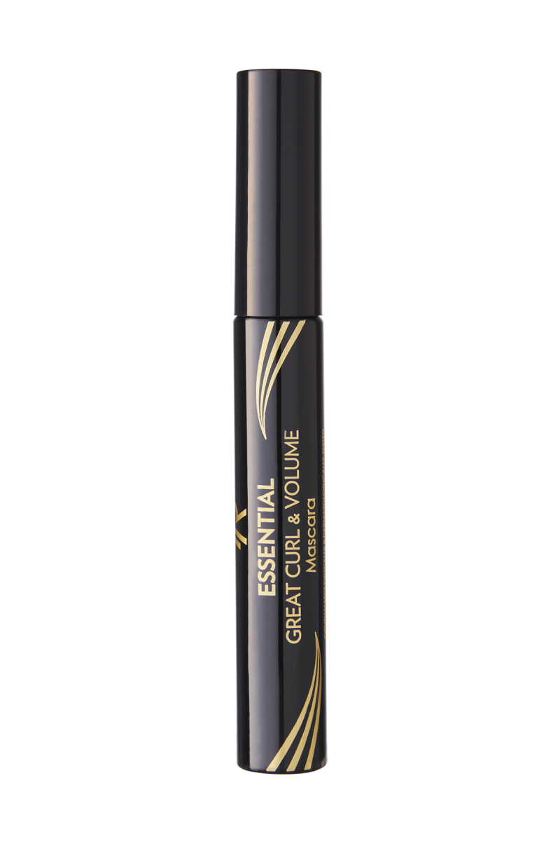 Essential Great Curl and Volume Mascara - Máscara de pestañas volumen y efecto rizado.