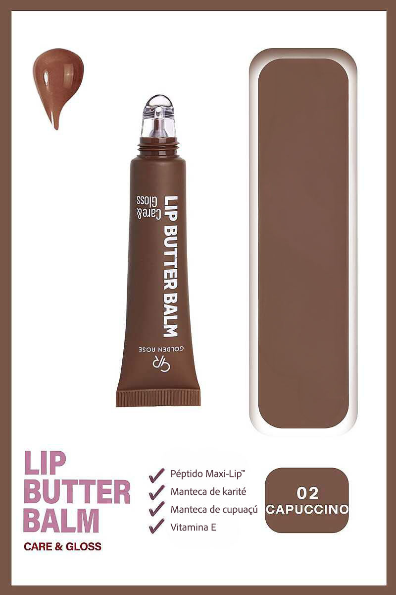 Lip Butter Balm Care&Gloss - Bálsamo labial con color
