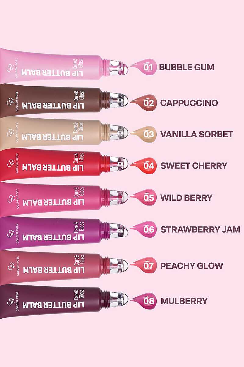 Lip Butter Balm Care&Gloss - Bálsamo labial con color