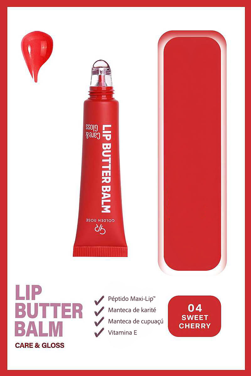 Lip Butter Balm Care&Gloss - Bálsamo labial con color