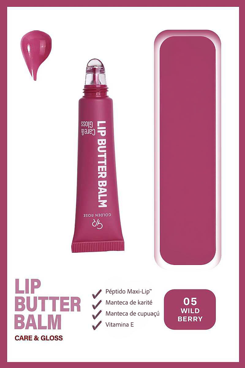 Lip Butter Balm Care&Gloss - Bálsamo labial con color