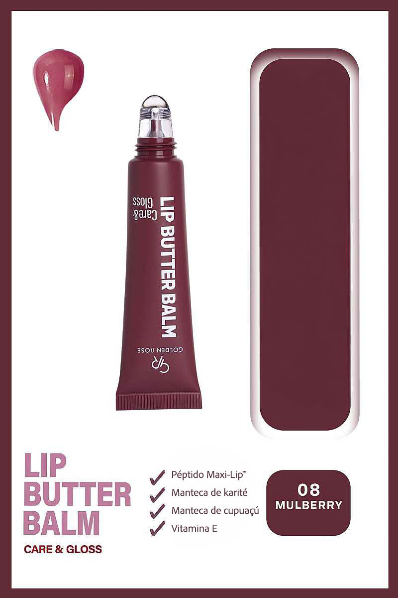 Lip Butter Balm Care&Gloss - Bálsamo labial con color