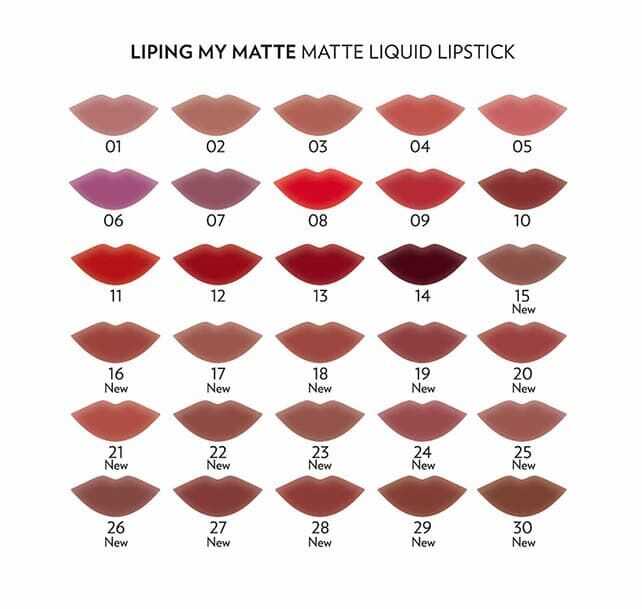 My Matte Liquid Lipstick - Labial líquido mate de larga duración
