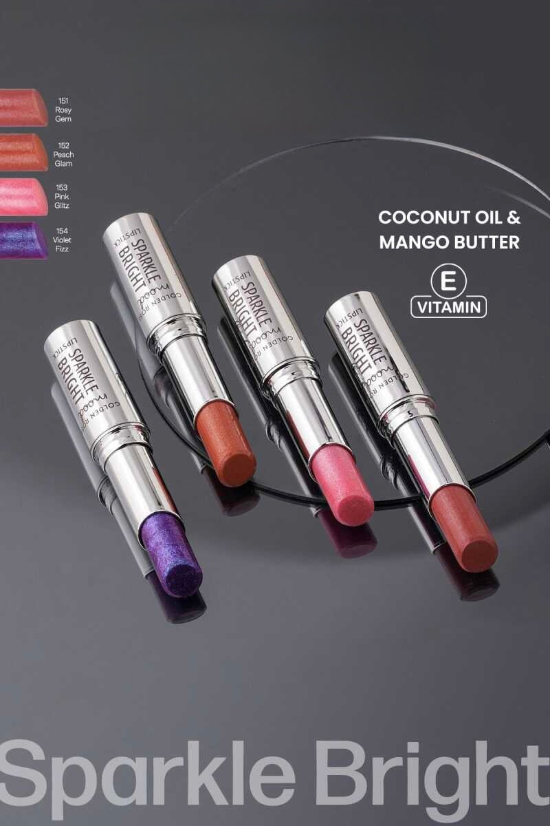 Mood Sparkle Bright Lipstick - Barra de labios brillante con destellos