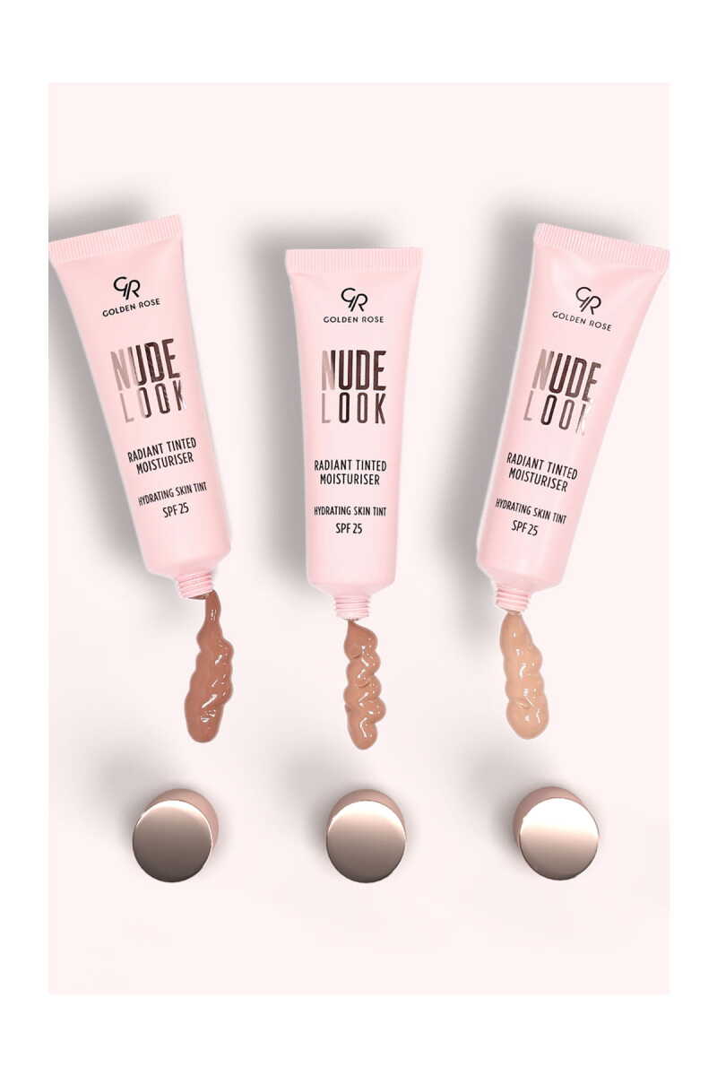 Nude Look Radiant Tinted Moisturiser SPF 25 – Crema Hidratante con Color