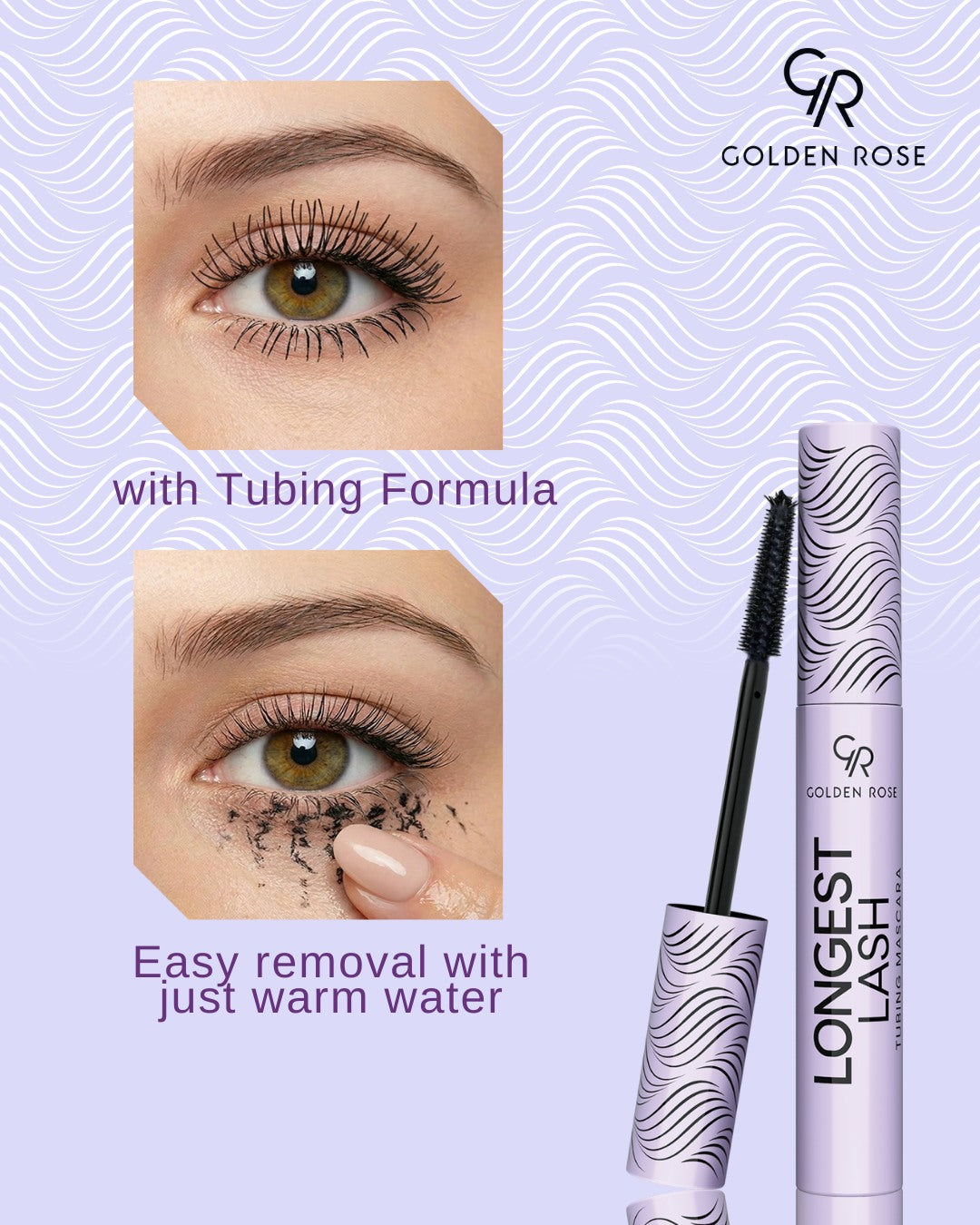 Longest Lash Tubing Mascara - Máscara de pestañas con efecto pestañas postizas y extra longitud.