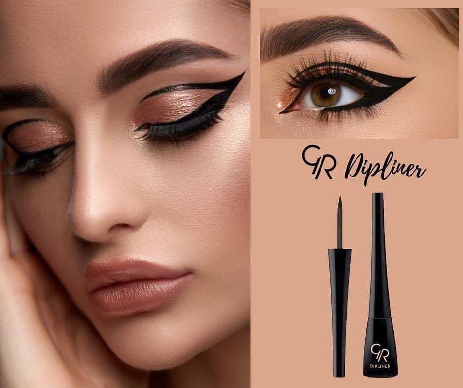 Dipliner - Eyeliner líquido negro de secado rápido
