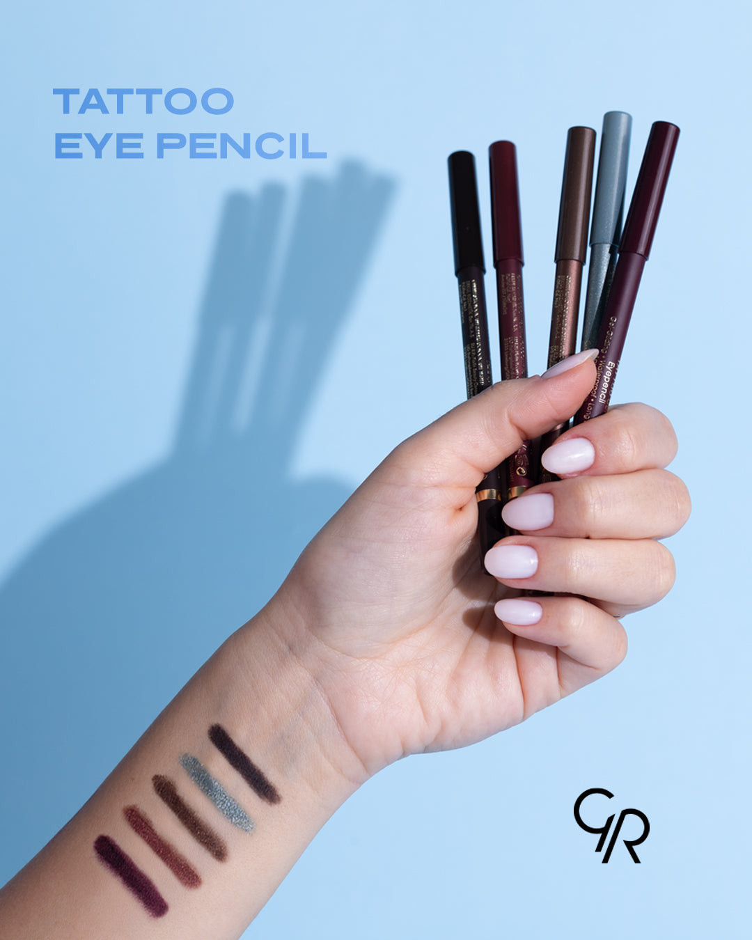 Tattoo Gel Eyepencil – Lápiz de ojos en gel de larga duración.