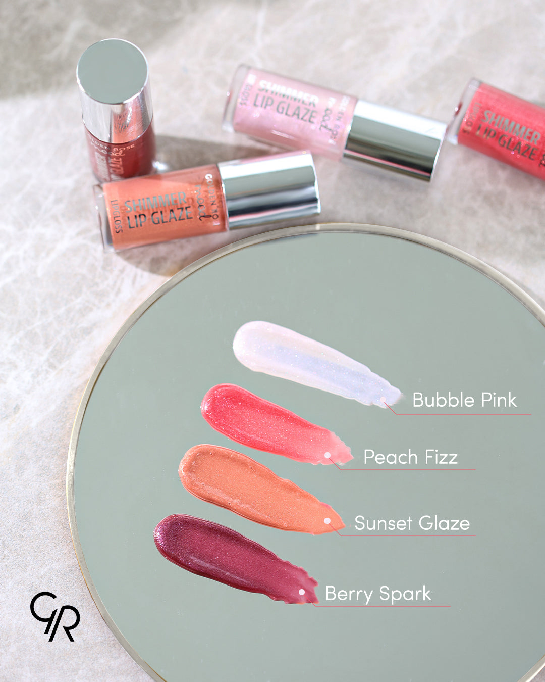 Mood Shimmer Lip Glaze Lip Gloss - Brillo de labios con destellos