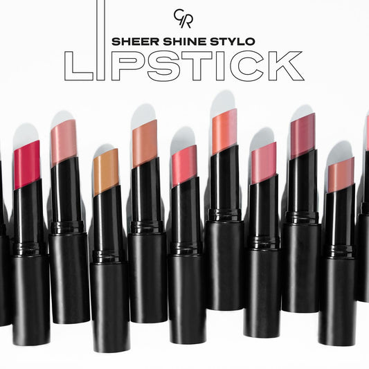 Sheer Shine Stylo Lipstick - Barra de labios brillo semitransparente SPF 25