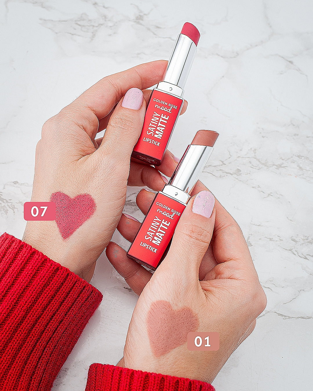 Mood Satiny Matte Lipstick - Barra de labios mate satinada