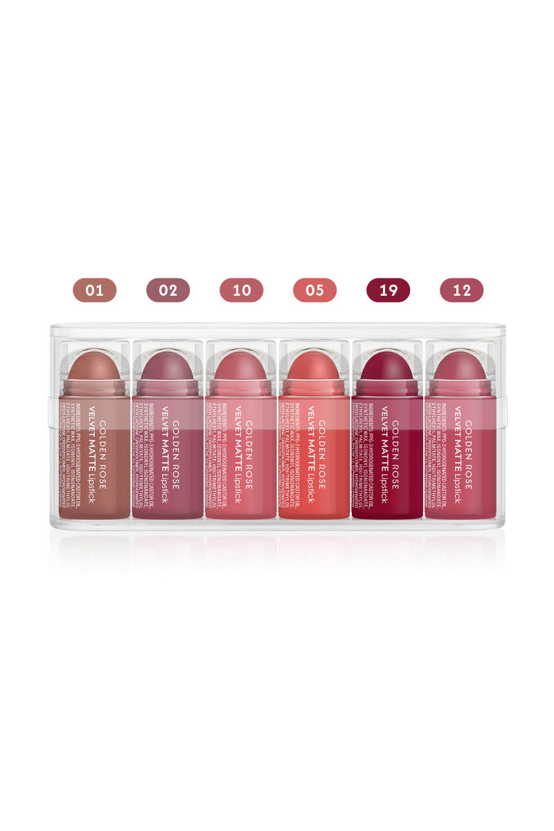 Mini Velvet Matte - Set de mini labiales mate aterciopelados