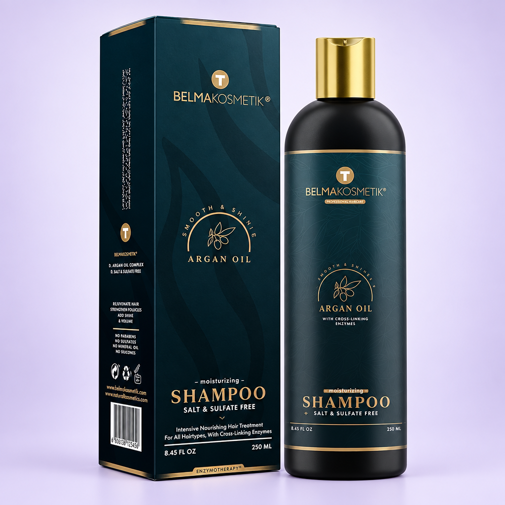 Argan Champú 250ml amb fons lila