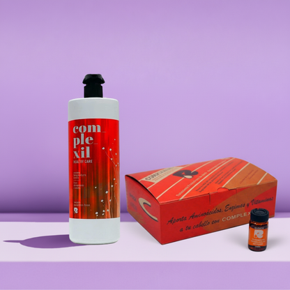 Pack anticaída completo Complexil champú + ampollas shock
