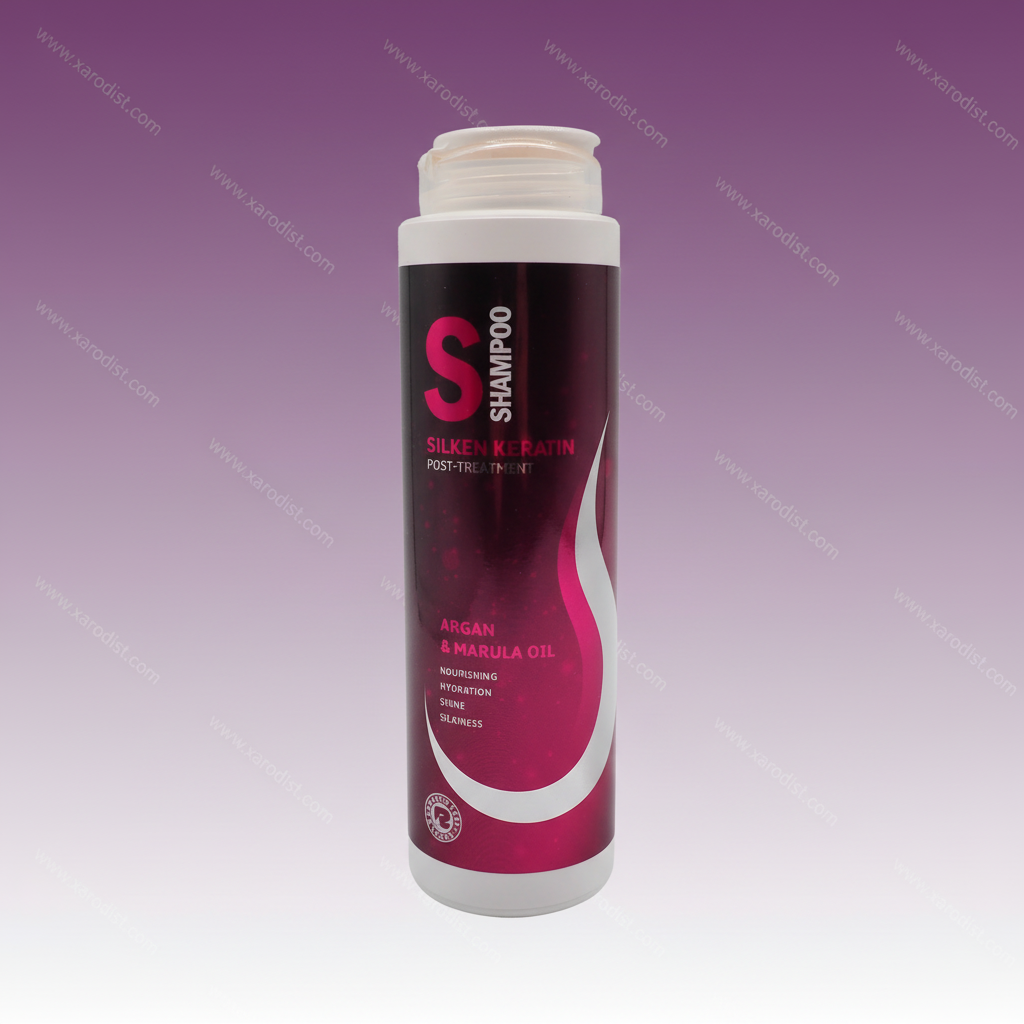 Silken Keratin Post-Treatment Shampoo con argán y marula