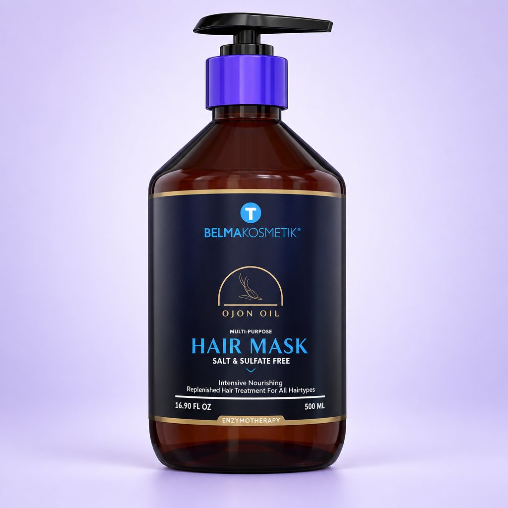 Ojon Everyday Hair Mask amb fons lila