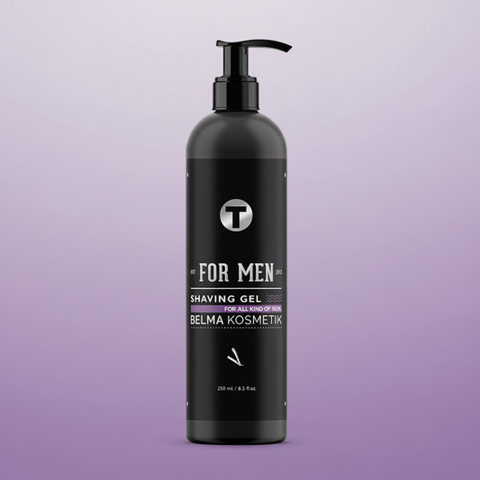 Belma Kosmetik T Men Shaving Gel - Fons lila difuminat