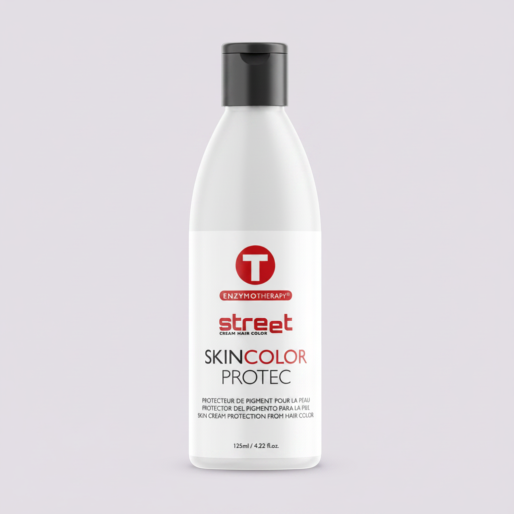Skin Color Protec protector de la piel fons lila