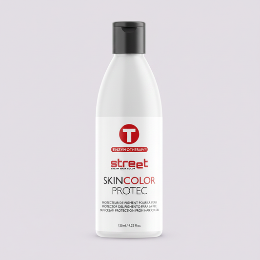 Skin Color Protec protector de la piel fons lila