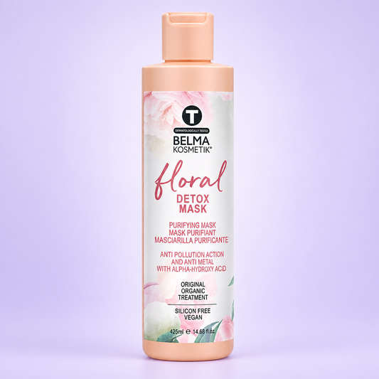 Floral Detox Mascarilla 250ml amb fons lila