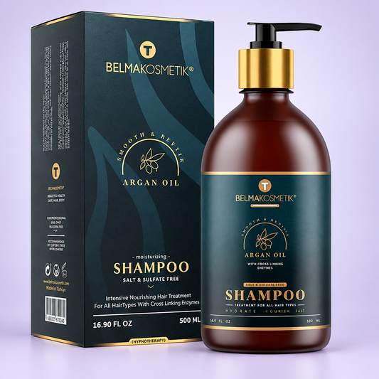 Argan Champú 500ml amb fons lila