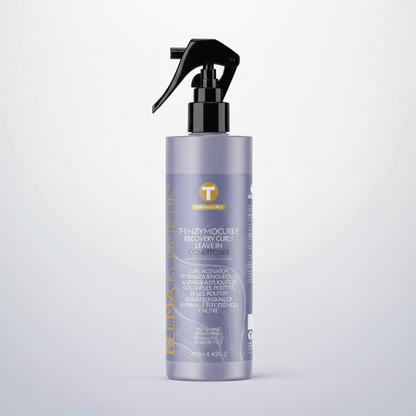 T-Enzymocurly Recovery Curly Leave In Conditioner amb tap negre
