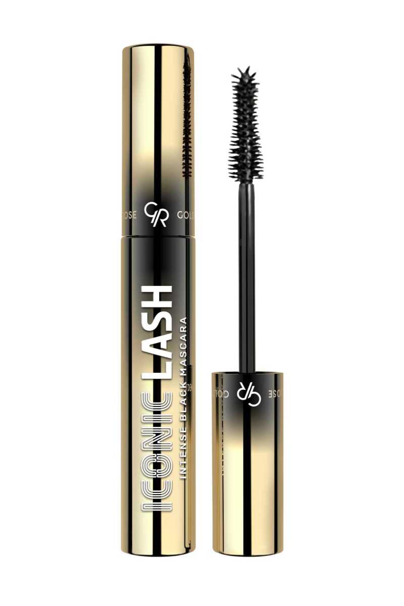 Iconic Lash Intense Black Mascara - Máscara de pestañas negro intenso con volumen, longitud y definición