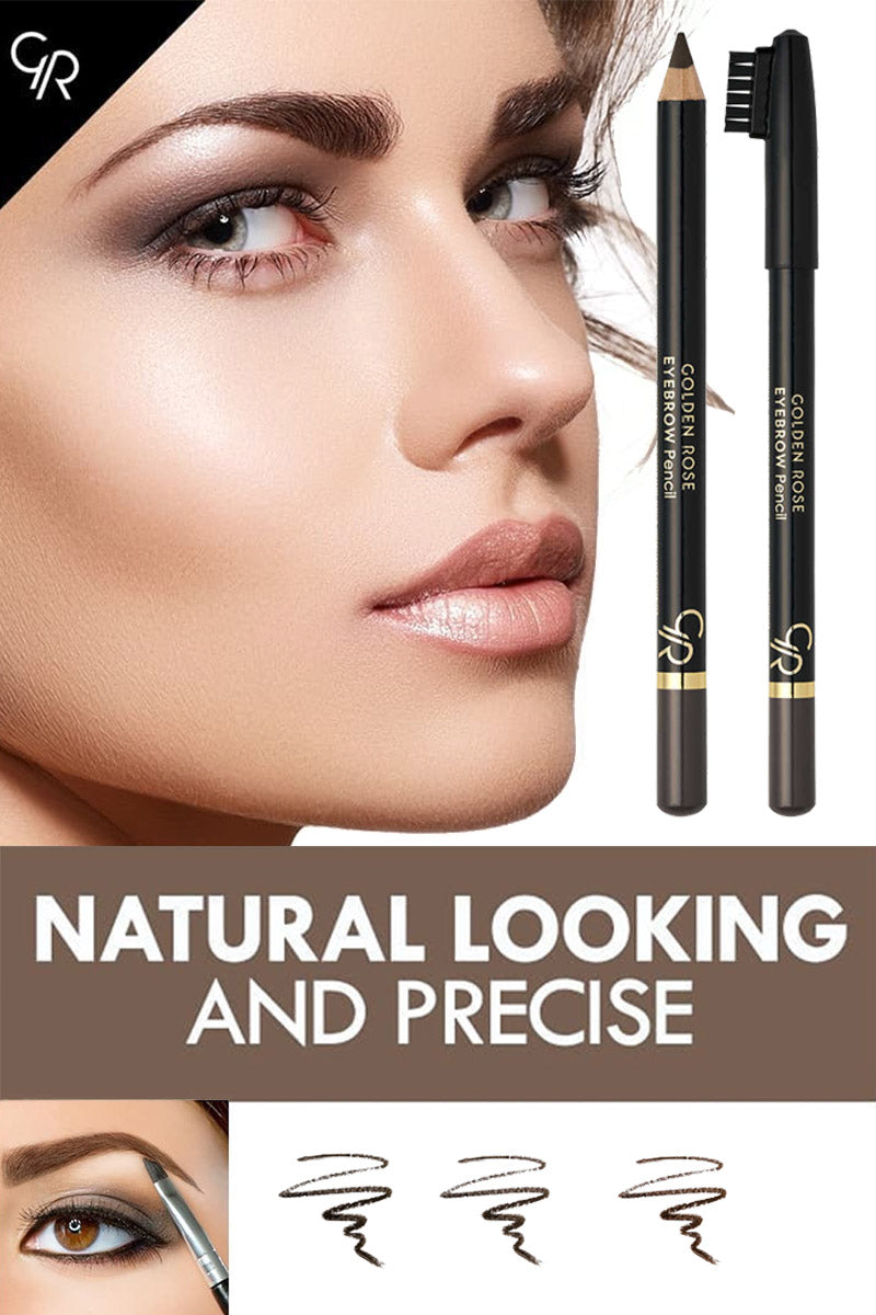 Eyebrow Pencil – Lápiz de cejas con cepillo.