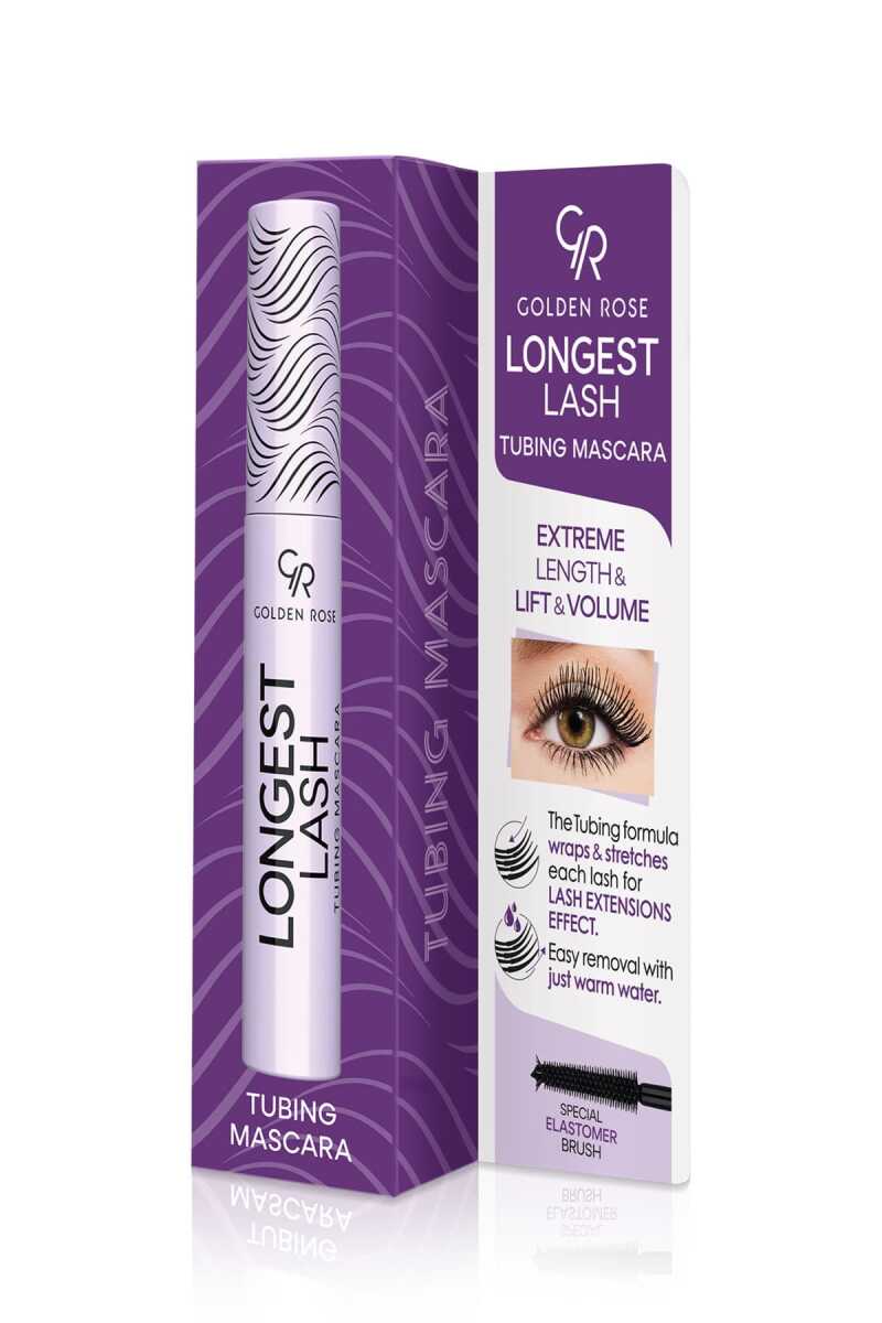 Longest Lash Tubing Mascara - Máscara de pestañas con efecto pestañas postizas y extra longitud.
