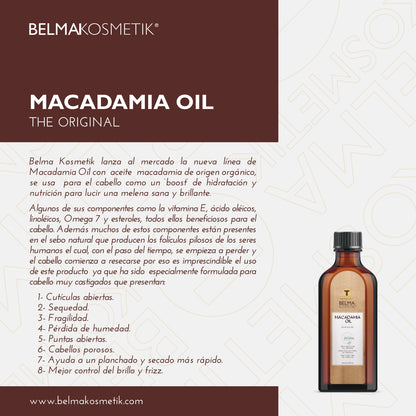 Belma kosmetik- Macadamia oil - aceite de macadamia-Serum